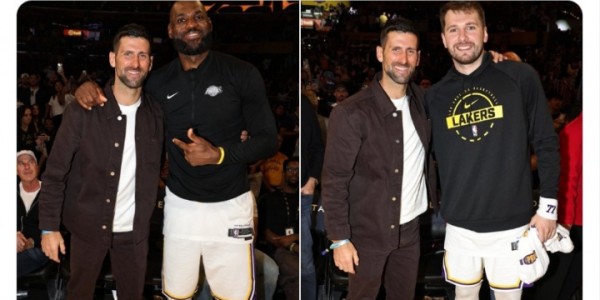 开云APP-NBA官方晒德约科维奇与詹姆斯&amp;amp;东契奇合影：伟大！